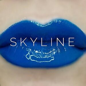 Lipsense Skyline NEW Matte Turquoise Vivid Blue Long Lasting Liquid Lipstick